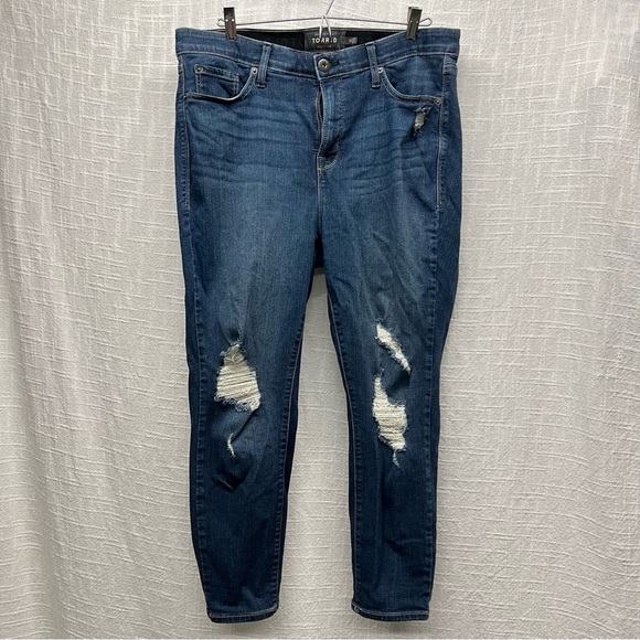 Torrid Crop Skinny High-Rise Jean - Plus Size 16 - Picture 6 of 12